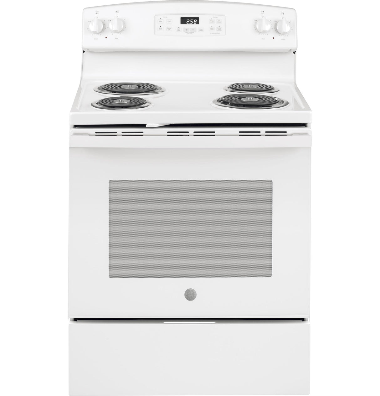 GE® 30" Free-Standing Self-Clean Electric Range