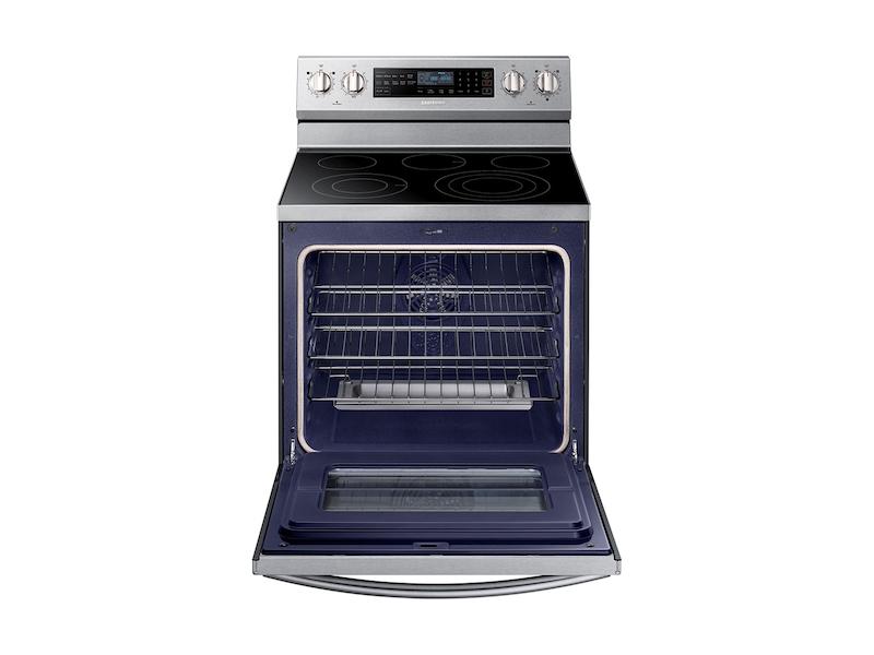 5.9 cu. ft. Freestanding Electric Range with True Convection & Steam Assist in Stainless Steel