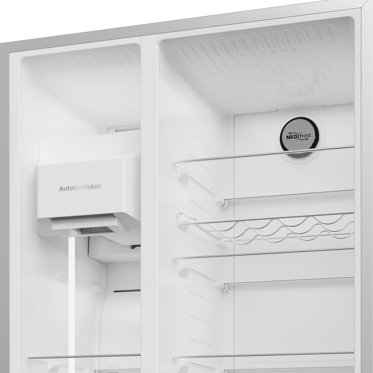 36" Side by Side Refrigerator with Harvestfresh