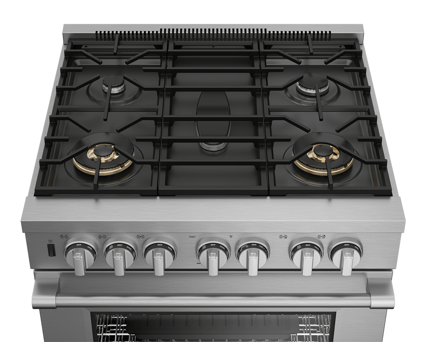 30" Stainless Steel Pro-Style Gas Range