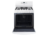 5.8 cu. ft. Freestanding Gas Range with Convection in White