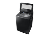 5.4 cu ft Top Load Washer with Super Speed in Black Stainless Steel