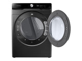 7.5 cu. ft. Smart Dial Electric Dryer with Super Speed Dry in Brushed Black