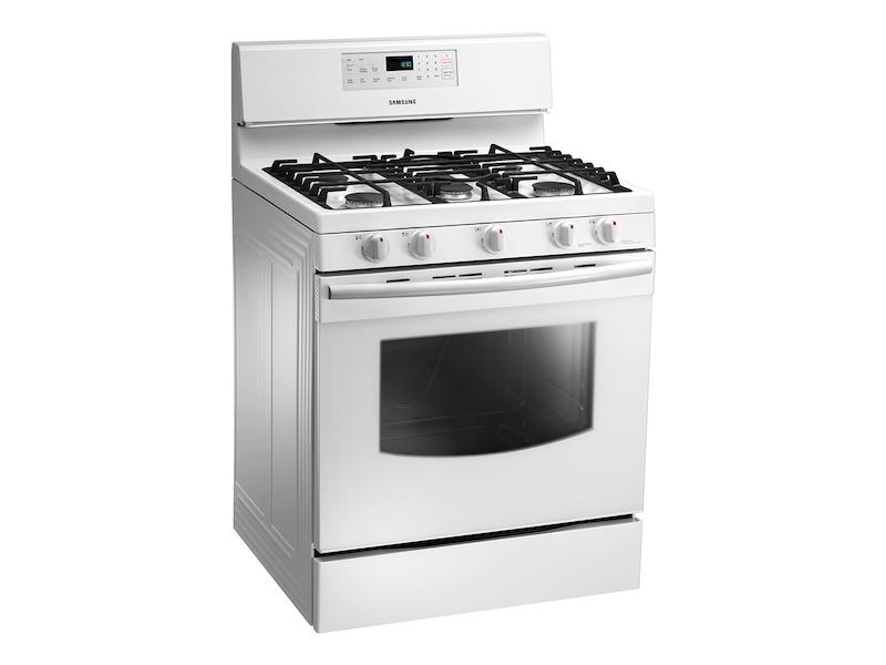 5.8 cu. ft. Gas Range in White