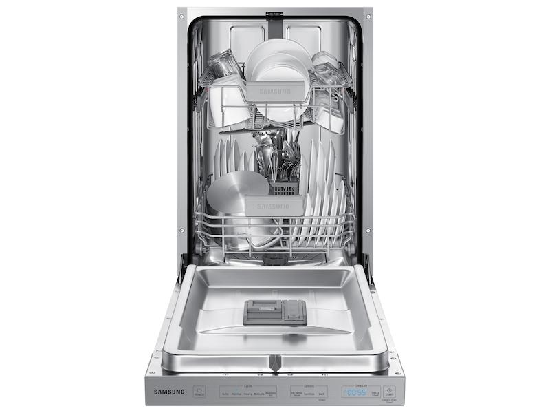 Whisper Quiet 46 dBA Dishwasher in Stainless Steel