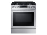 5.8 cu. ft. Slide-in Gas Range with Convection in Stainless Steel