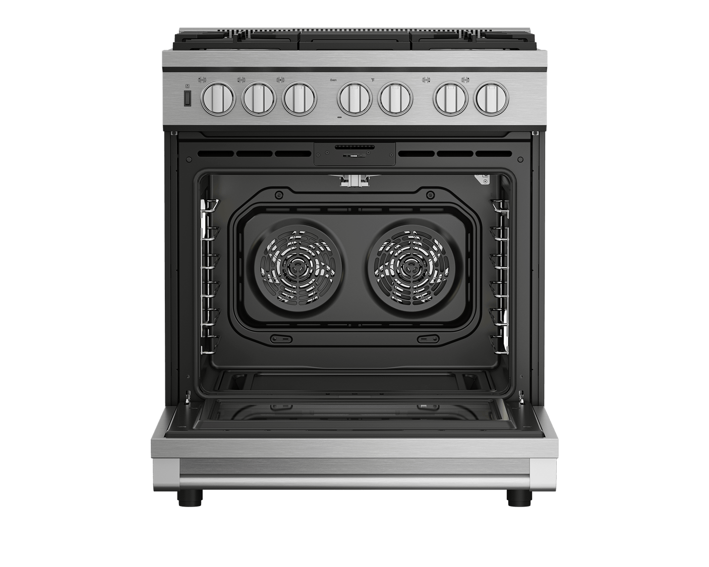 30" Stainless Steel Pro-Style Gas Range