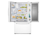 28 cu. ft. Food Showcase 3-Door French Door Refrigerator in White