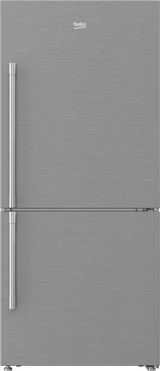 30" Freezer Bottom Stainless Steel Refrigerator with Auto Ice Maker