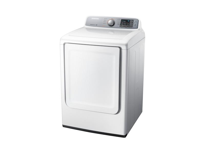 7.4 cu. ft. Electric Dryer in White