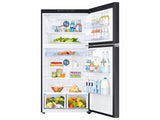 21 cu. ft. Top Freezer Refrigerator with FlexZone™ in Black Stainless Steel