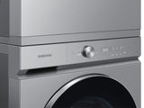 Bespoke 5.3 cu. ft. Ultra Capacity Front Load Washer with AI OptiWash™ and Auto Dispense in Silver Steel