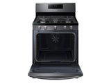 5.8 cu. ft. Freestanding Gas Range with Convection in Black Stainless Steel