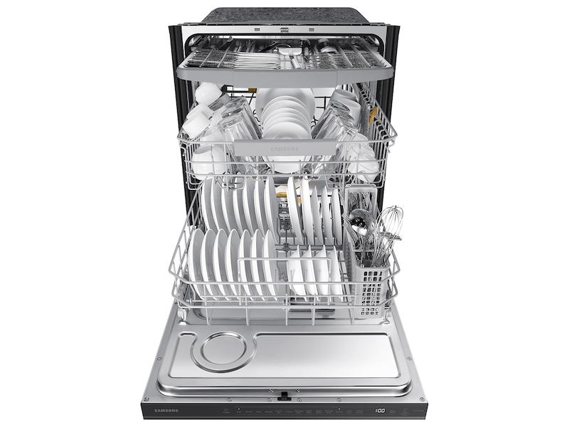 Smart 44dBA Dishwasher with StormWash+™ in Black Stainless Steel