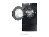 4.5 cu. ft. Front Load Washer with Vibration Reduction Technology in Black Stainless Steel