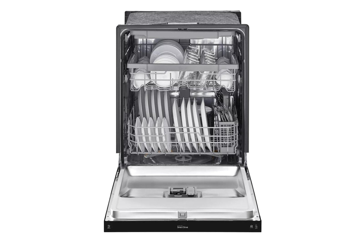 24-inch Wide QuadWash™ Front Control Dishwasher - Stainless Steel