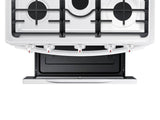 5.8 cu. ft. Freestanding Gas Range with Convection in White