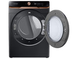 7.5 cu. ft. AI Smart Dial Electric Dryer with Super Speed Dry and MultiControl™ in Brushed Black
