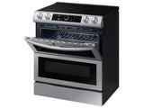 6.3 cu ft. Smart Slide-in Electric Range with Smart Dial, Air Fry, & Flex Duo™ in Stainless Steel