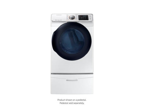 7.5 cu. ft. Smart Electric Dryer with MultiSteam™ in White