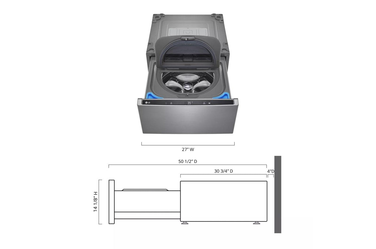 27'' LG SideKick™ Pedestal Washer