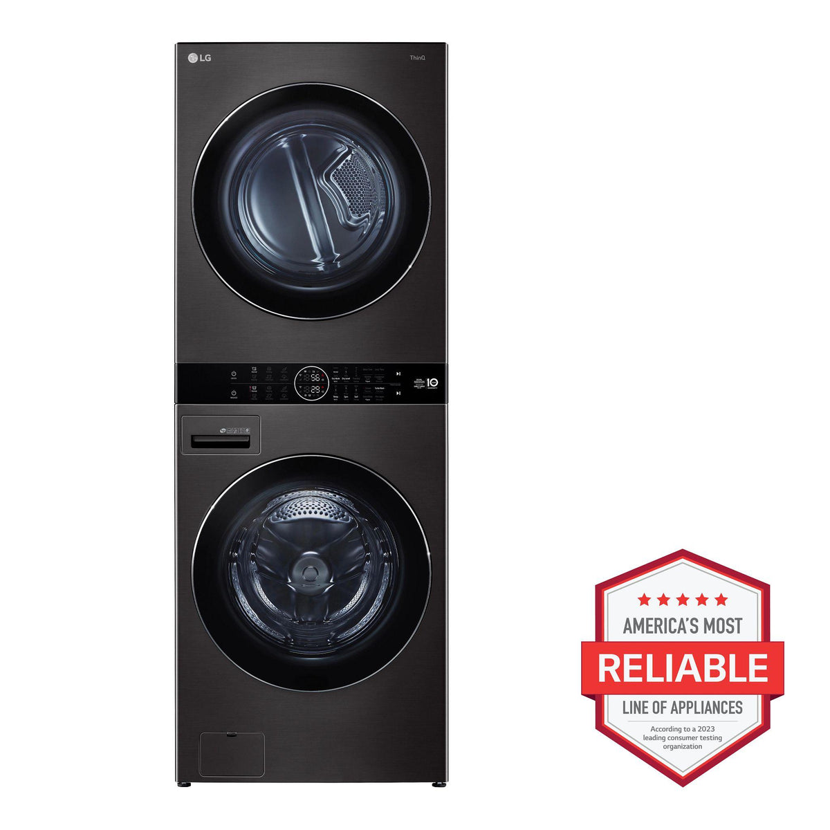 LG WashTower™ Single Unit Front Load 4.5 cu. ft. Washer and 7.2 cu. ft. Heat Pump Ventless Dryer