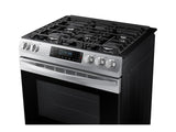5.8 cu. ft. 5 Burner Slide-in Gas Range in Stainless Steel
