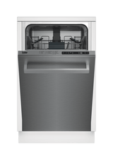 Slim Size Stainless Dishwasher, 8 place settings, 48 dBa, Top Control