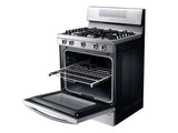 5.8 cu. ft. Gas Range with True Convection in Stainless Steel