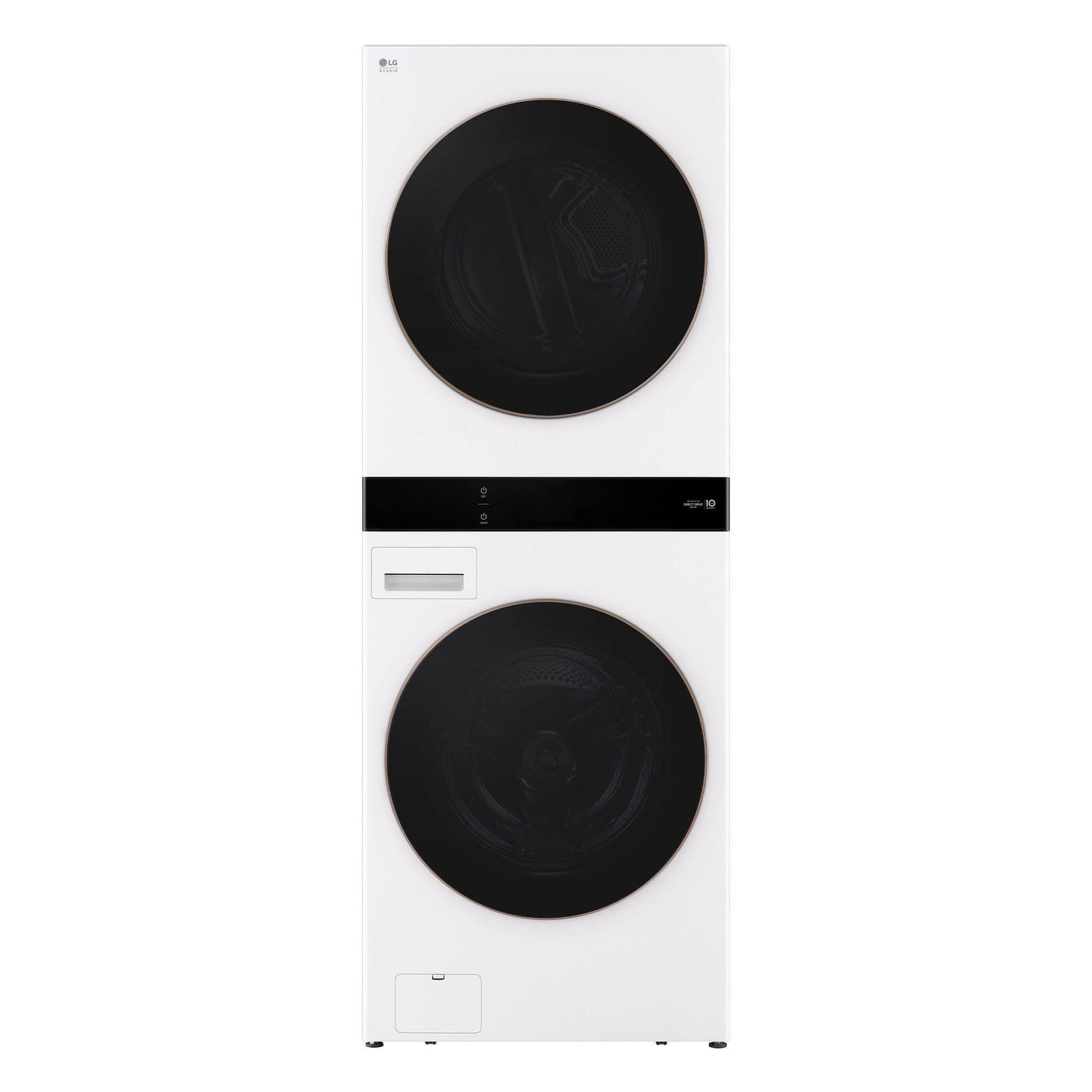 LG STUDIO WashTower™ with 5.0 cu.ft. Washer & 7.4 cu.ft. Dryer - Essence White