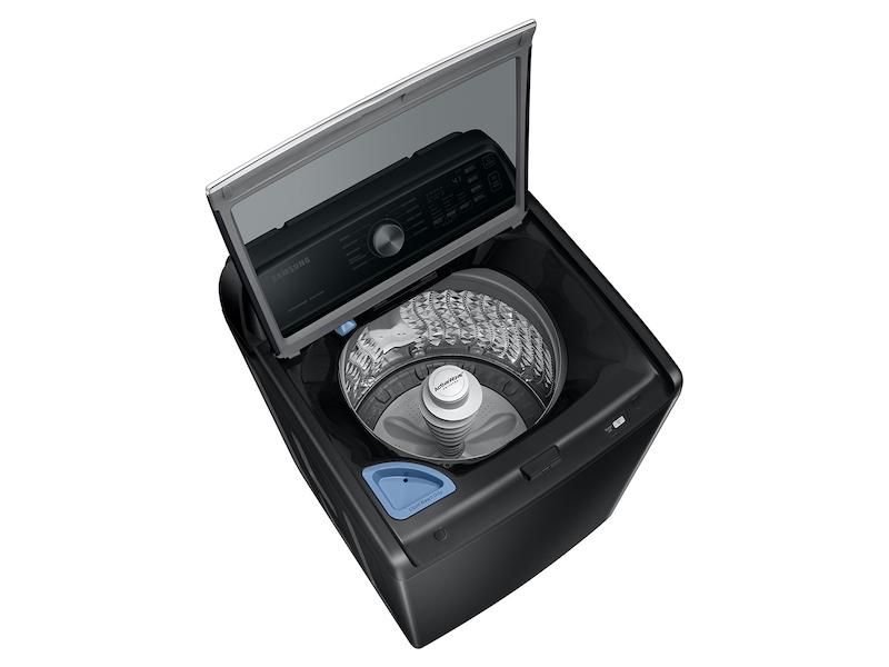4.4 cu. ft. Top Load Washer with ActiveWave™ Agitator and Active WaterJet in Brushed Black