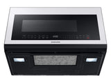Bespoke Over-the-Range Microwave 2.1 cu. ft. with Sensor Cooking in White Glass