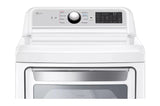 7.3 cu. ft. Ultra Large Capacity Smart wi-fi Enabled Rear Control Electric Dryer with EasyLoad™ Door