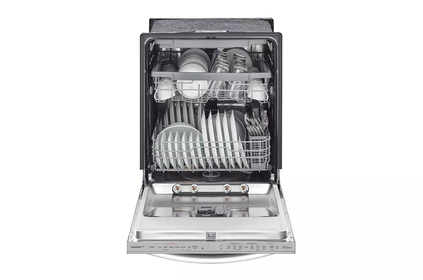 24-Inch QuadWash® Top Control Dishwasher - Stainless Steel