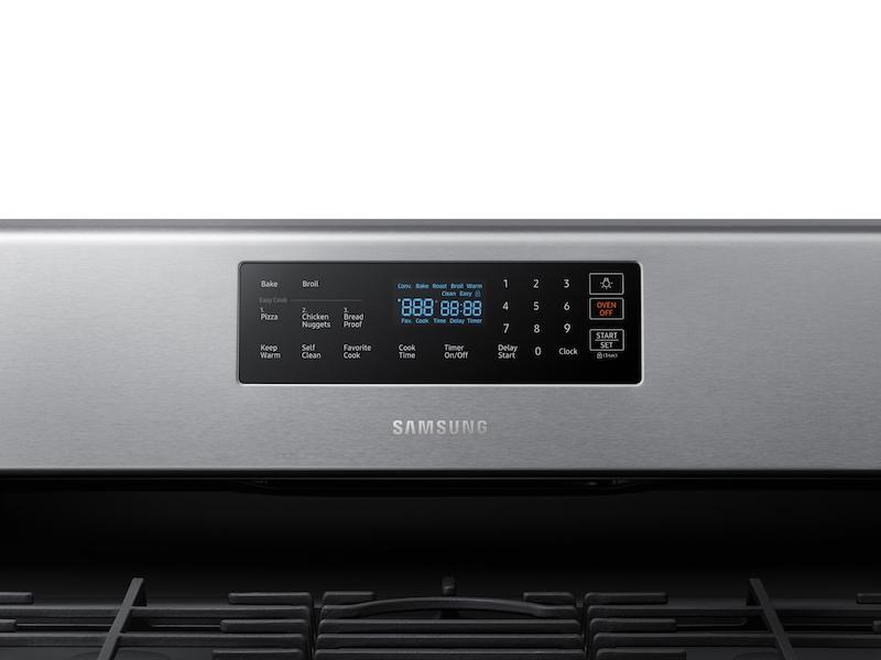 5.8 cu. ft. Freestanding Gas Range in Stainless Steel
