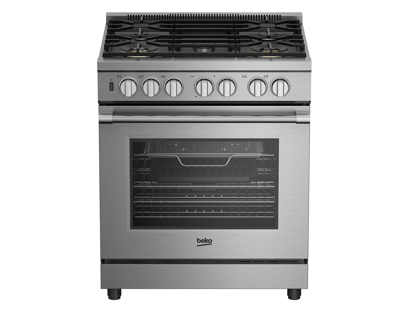 30" Stainless Steel Pro-Style Dual Fuel Range