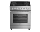 30" Stainless Steel Pro-Style Dual Fuel Range