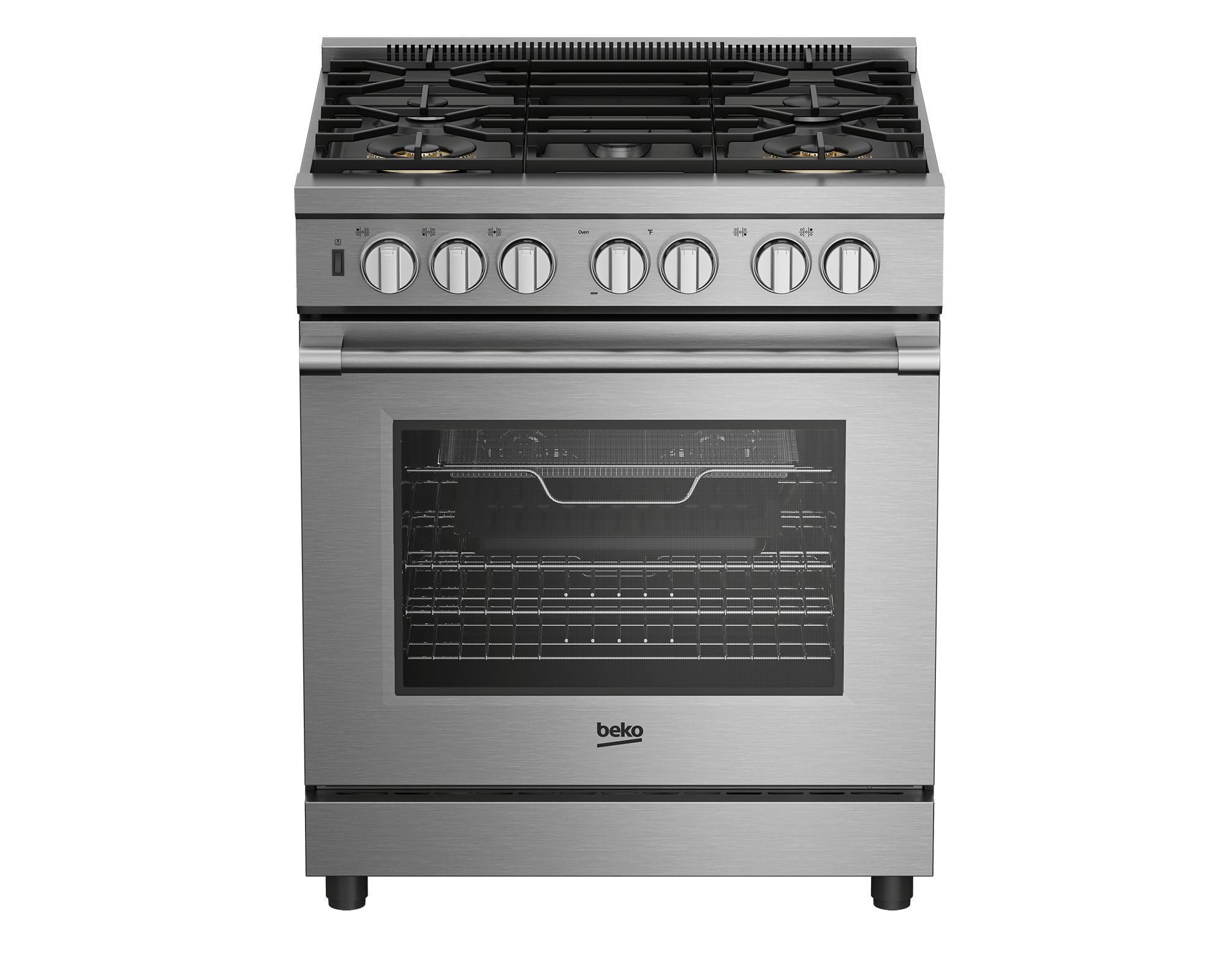 30" Stainless Steel Pro-Style Dual Fuel Range