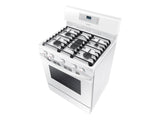 5.8 cu. ft. Freestanding Gas Range with Convection in White