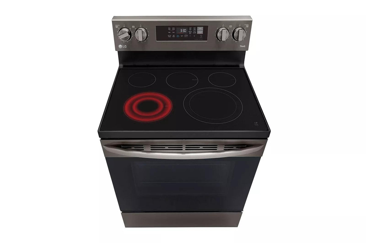 6.3 cu ft. Smart Wi-Fi Enabled Fan Convection Electric Range with Air Fry & EasyClean®