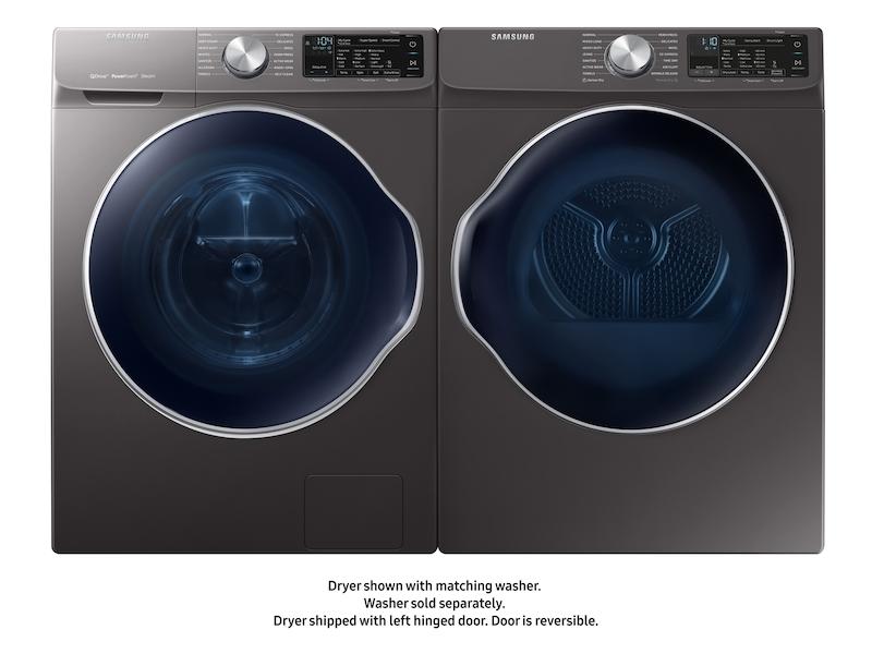 4.0 cu. ft. Electric Dryer with Smart Care in Inox Grey