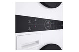Compact Single Unit LG WashTower™ with Center Control™ 2.4 cu.ft. Front Load Washer and 4.2 cu.ft. Electric Ventless HeatPump™ Dryer