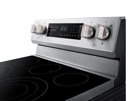 5.9 cu. ft. Freestanding Electric Range with True Convection in Stainless Steel