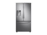 28 cu. ft. 3-Door French Door, Full Depth Refrigerator with Food Showcase in Stainless Steel