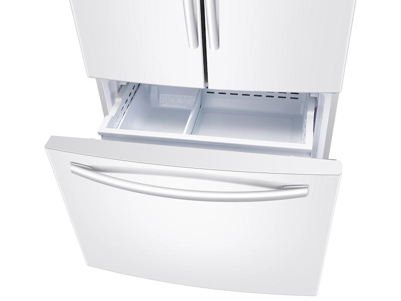 26 cu. ft. French Door Refrigerator with Internal Filtered Water in White