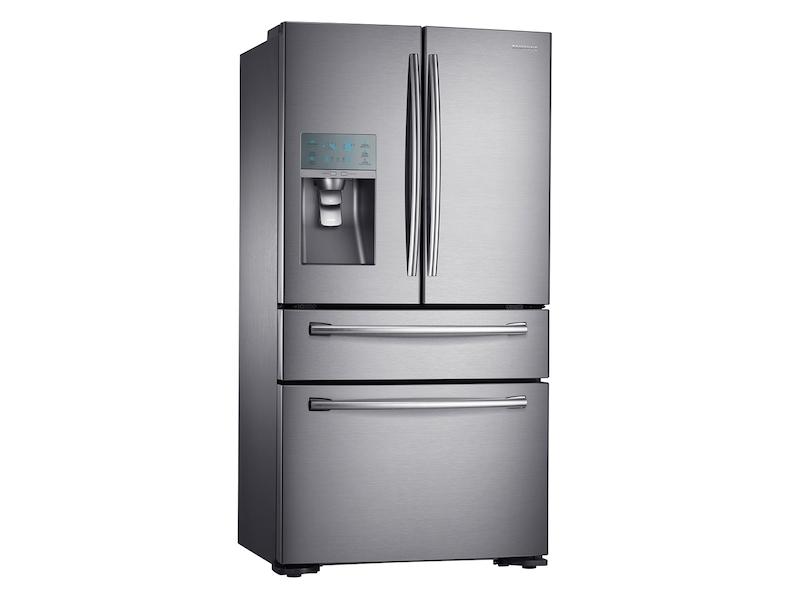 23 cu. ft. Counter Depth 4-Door Refrigerator with FlexZone™ Drawer in Stainless Steel