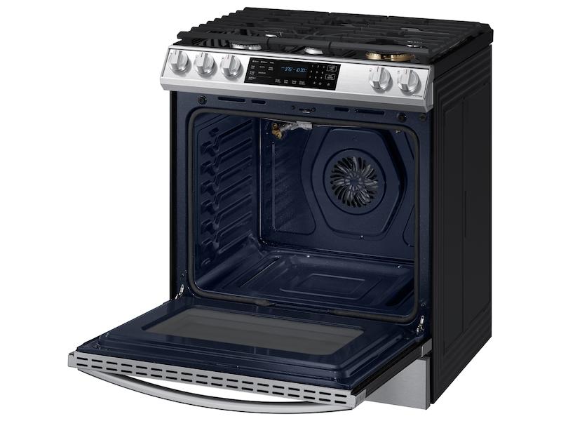 6.0 cu. ft. Smart Slide-in Gas Range with Air Fry in Stainless Steel