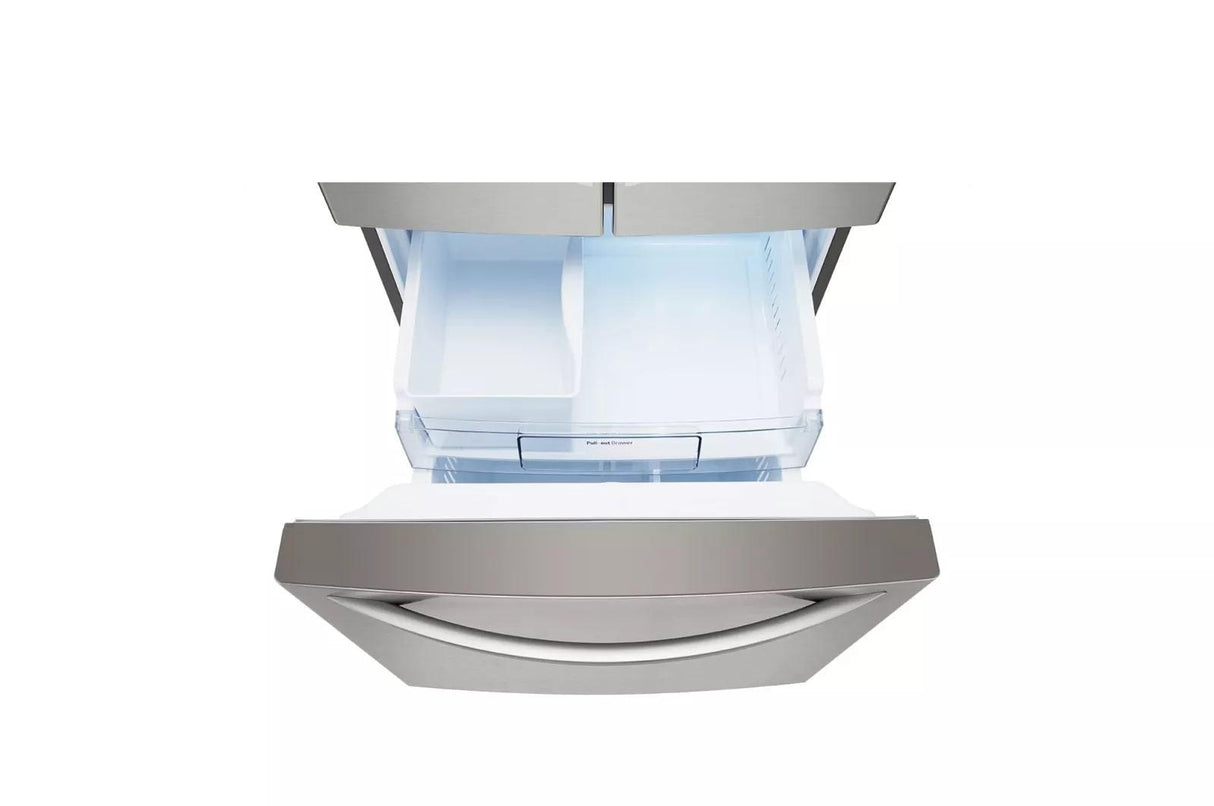 22 cu. ft. 30-inch Wide French Door Refrigerator - Stainless Steel