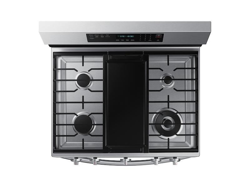 6.0 cu. ft. Smart Freestanding Gas Range with No-Preheat Air Fry, Convection+ & Stainless Cooktop in Stainless Steel
