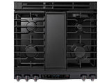 6.0 cu. ft. Smart Slide-in Gas Range with Convection in Black Stainless Steel